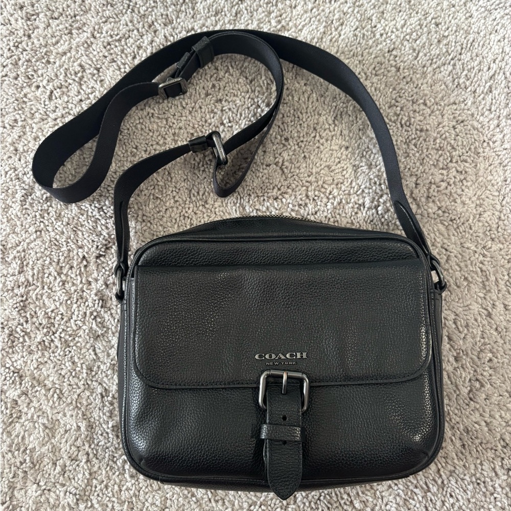 Coach Black Hudson Crossbody Bag